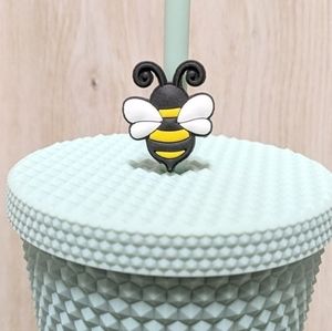 Bumble Bee Straw Topper Starbucks